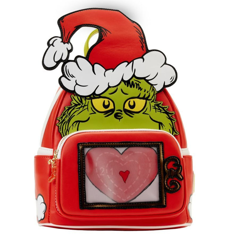 Dr Seuss - The Grinch Heart Size Mini Backpack