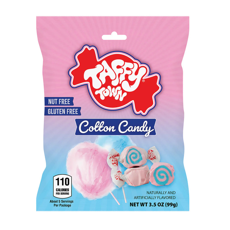 Taffy Town: 3.5oz Peg Bag - Cotton Candy