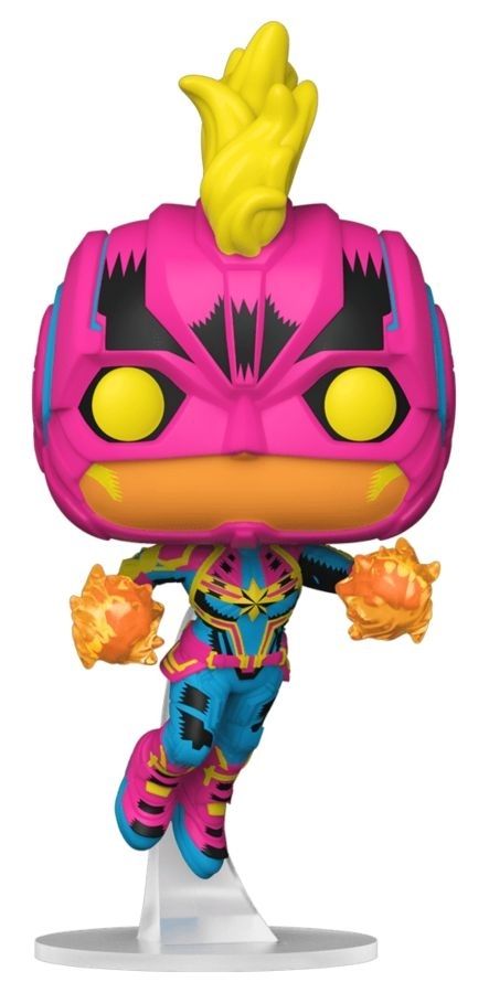 Captain Marvel - Captain Marvel Blacklight US Exclusive Pop! Vinyl Figure