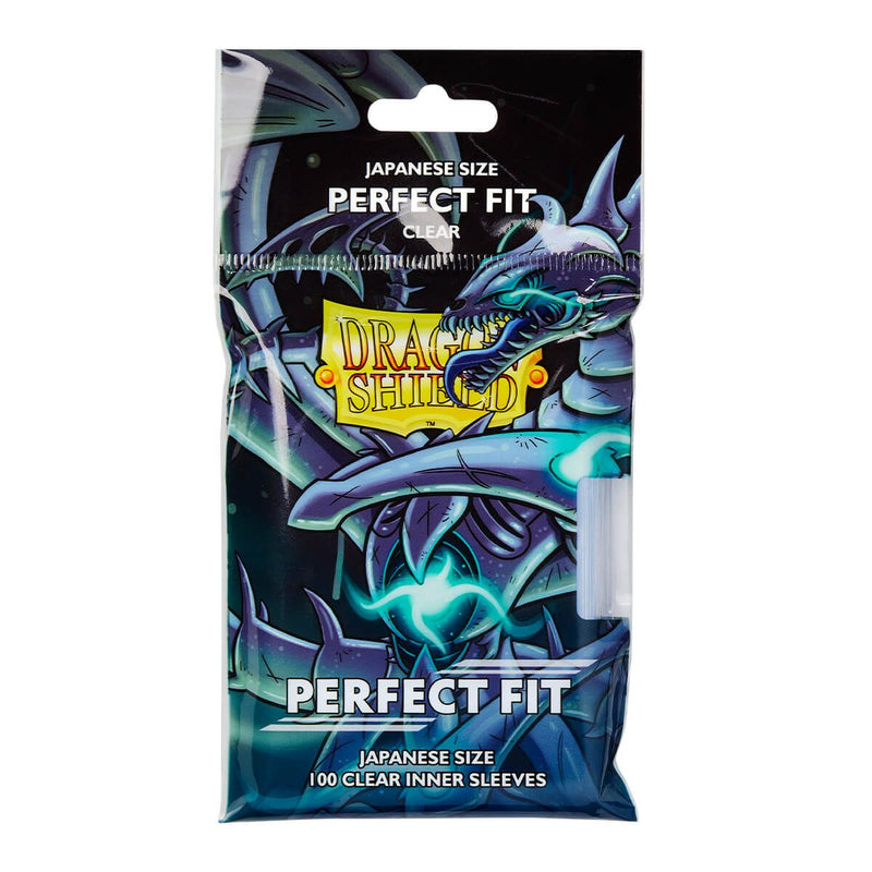 Dragon Shield:  Perfect Fit Clear Sleeves 100 (Japanese Size)