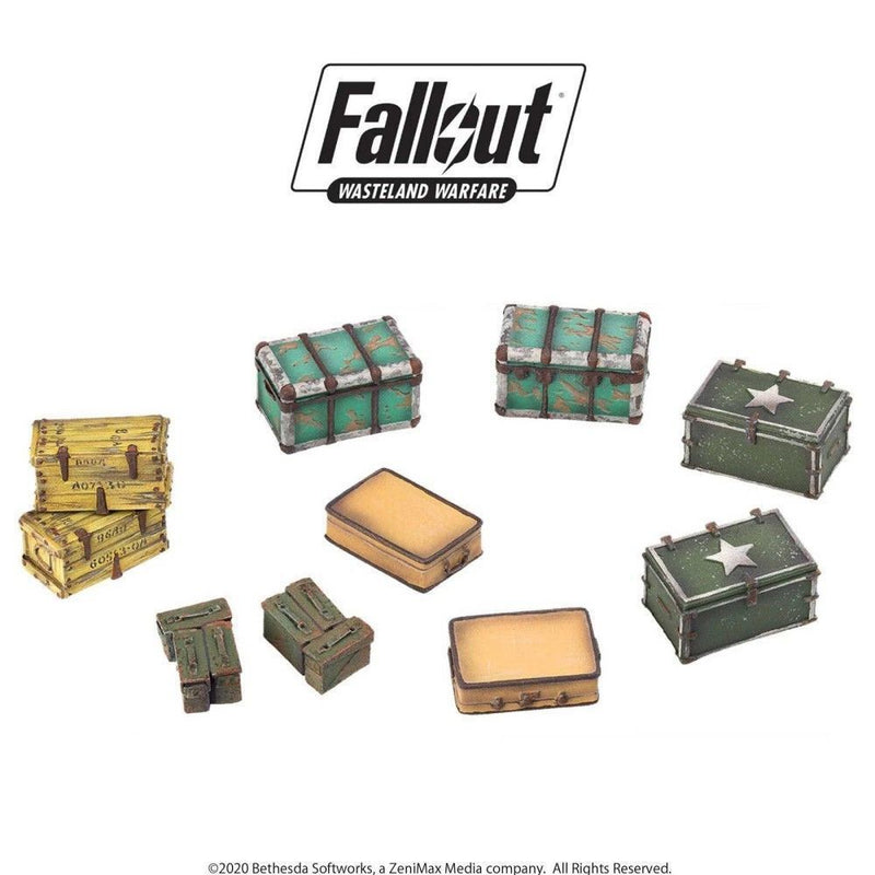 Fallout Wasteland Warfare Cases and Crates