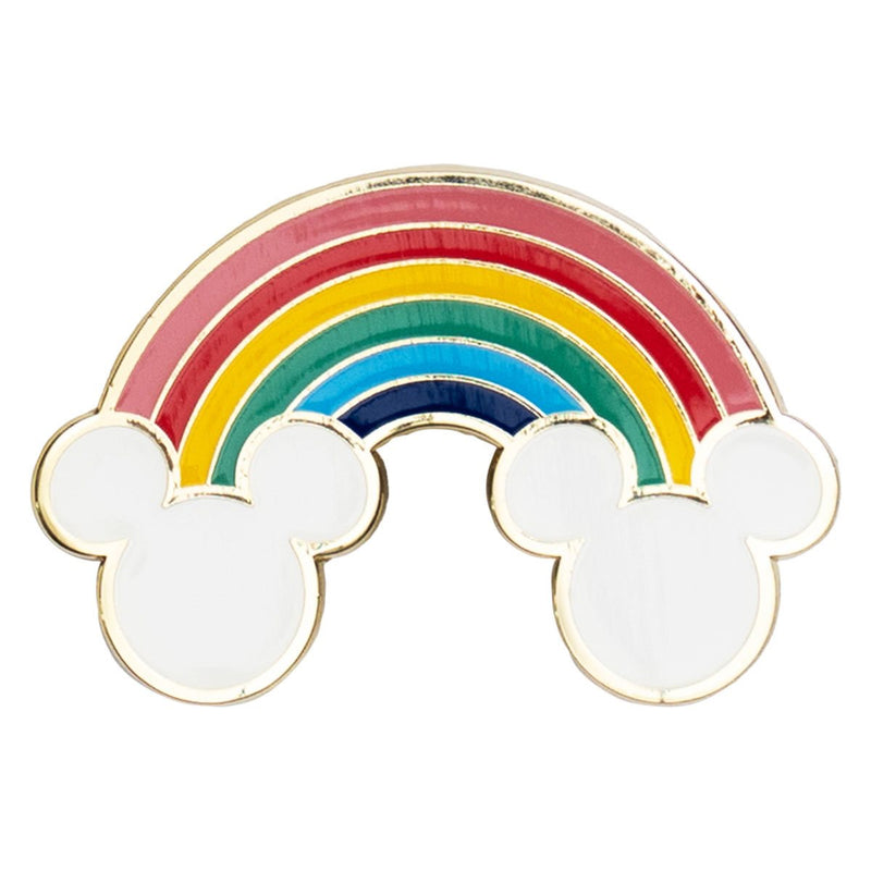 Mickey Mouse - Rainbow Clouds Enamel Pin