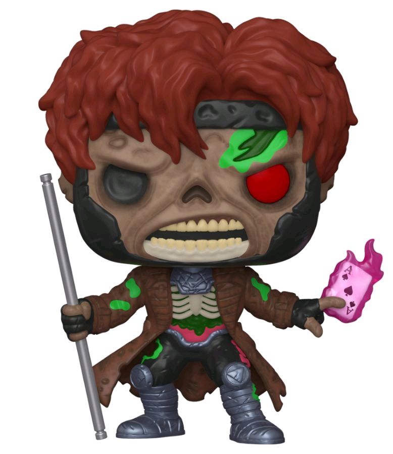 Marvel Zombies - Gambit Glow (US Exclusive) Pop! Vinyl Figure