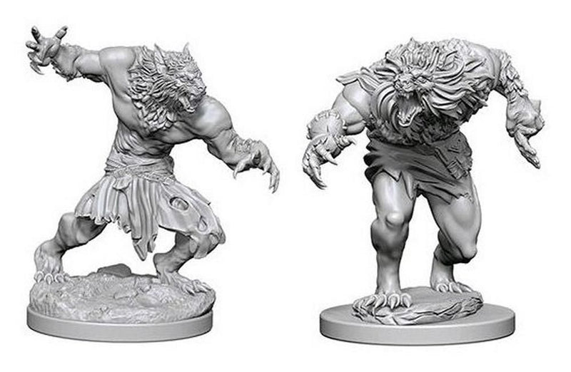Dungeons & Dragons Nolzur's Marvelous Unpainted Miniatures: Werewolves