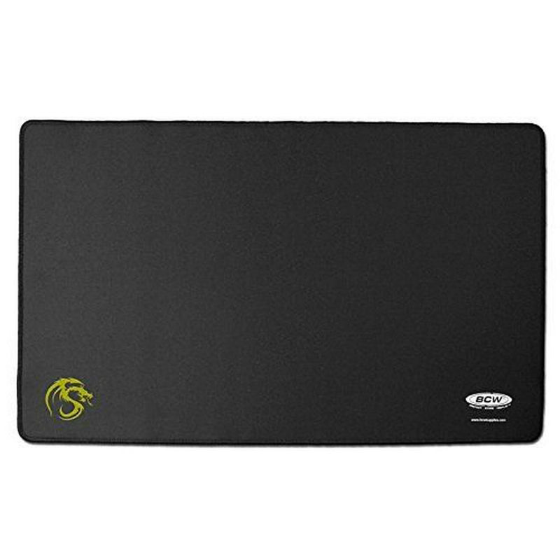 BCW Playmat with Stitched Edging - Black