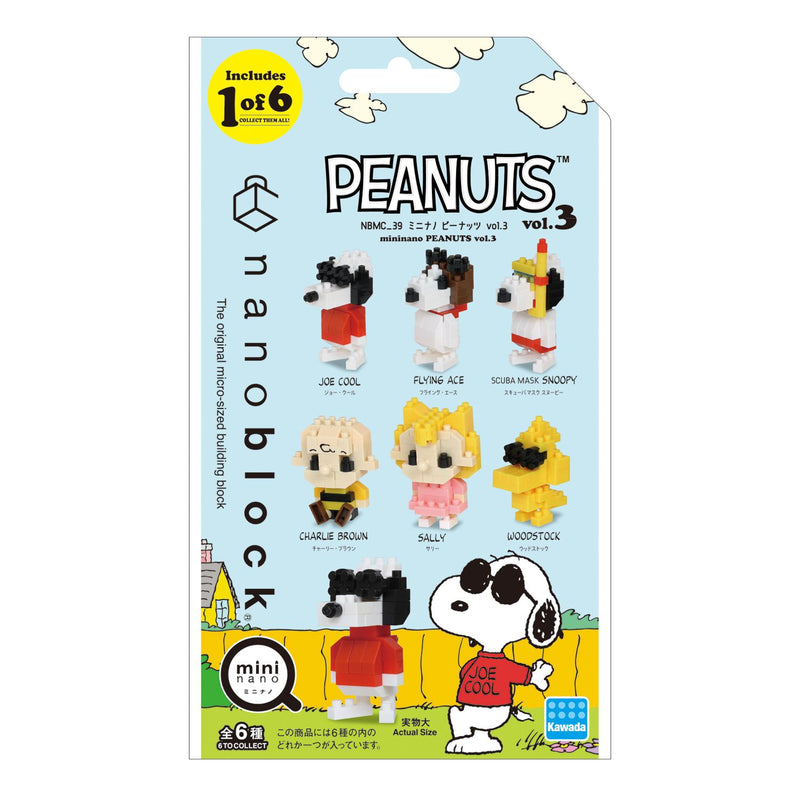 MiniNano: Peanuts Vol. 3 Blind Bag (Single)