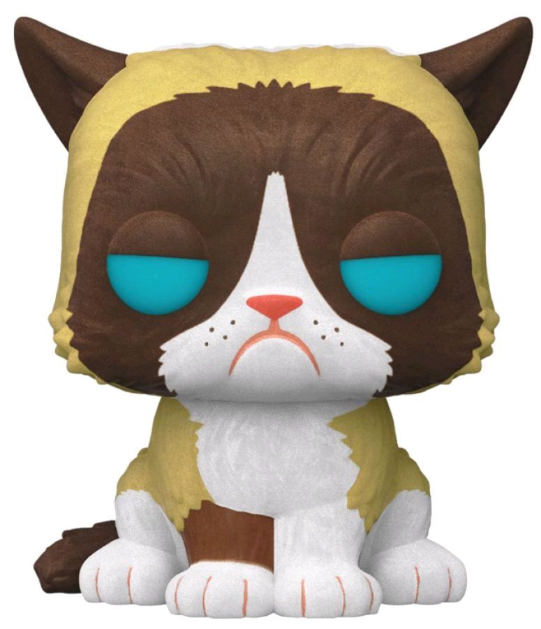 Icons - Grumpy Cat Flocked US Exclusive Pop! Vinyl Figure