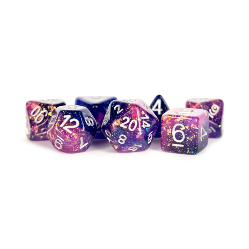 MDG - Eternal Resin Polyhedral Dice Set: Purple/Blue