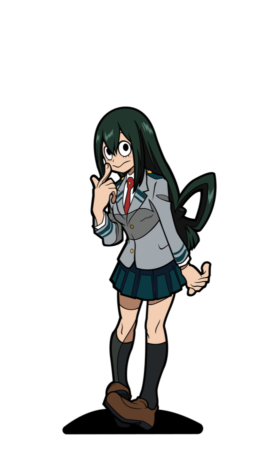My Hero Academia - School Outfit Tsuyu Asui 3