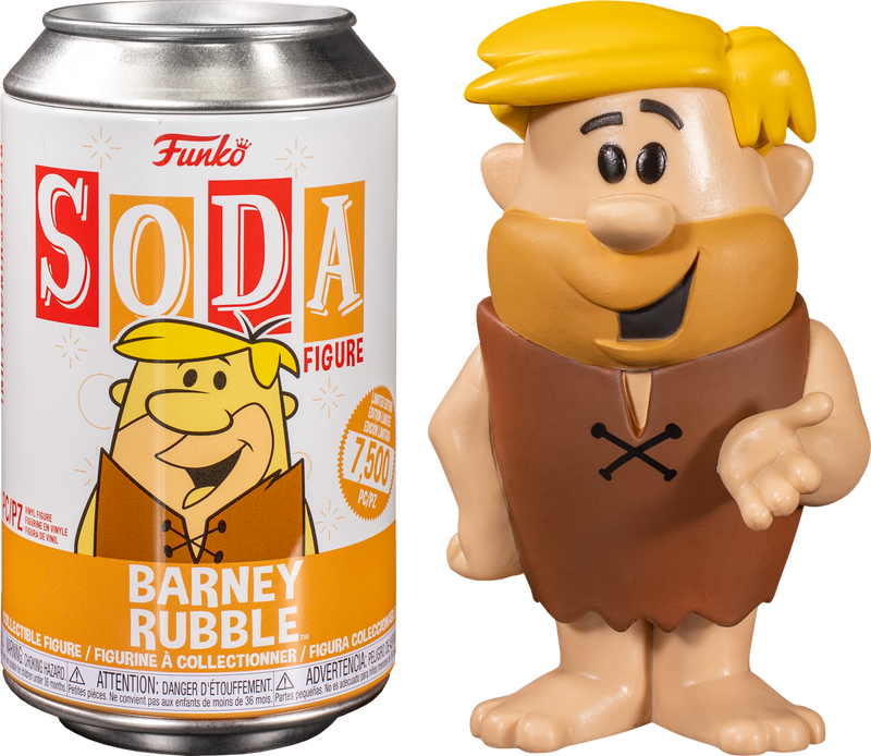 The Flintstones - Barney Rubble Vinyl SODA Figure (Wondercon Exclusive 2020)