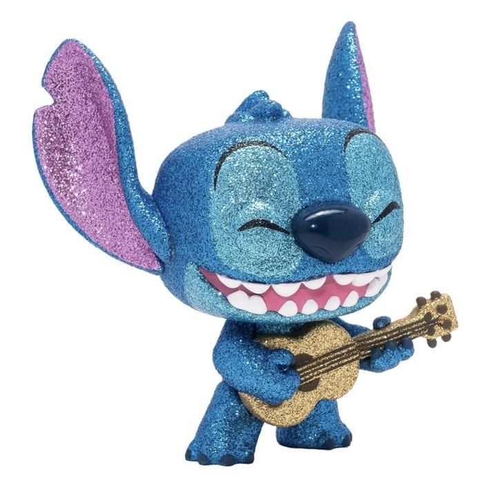 Lilo & Stitch - Stitch with Ukelele Diamond Glitter (US Exclusive) Pop! Vinyl Figure
