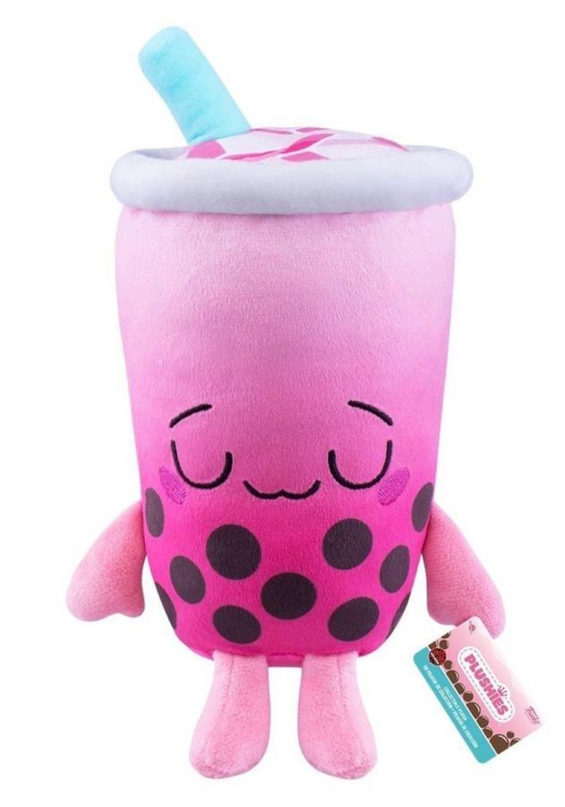 Gamer Food - Strawberry Bubble Tea (US Exclusive) Plush