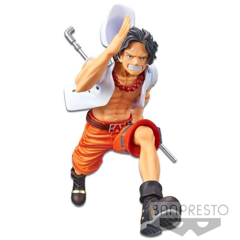 One Piece - Magazine Figure A Piece Of Dream #1 Special Colour Portgas.D.Ace Figure