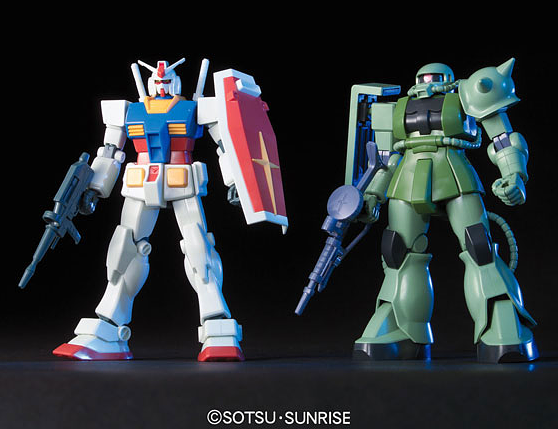 HGUC 1/144 GUNPLA STARTER SET Model Kit
