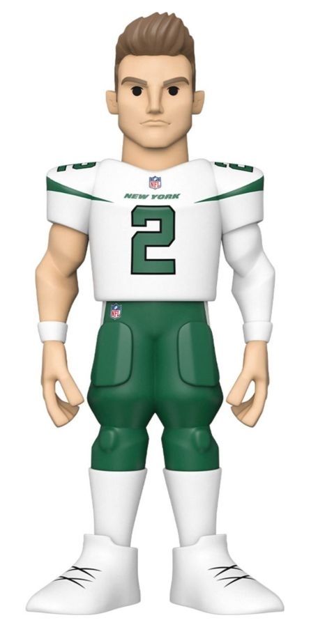NFL: NY Jets - Zach Wilson (Chance of Chase) 12in Vinyl Gold Figure