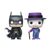 Batman (1989) - Batman & The Joker Metallic (US Exclusive) Pop! 2 Pack