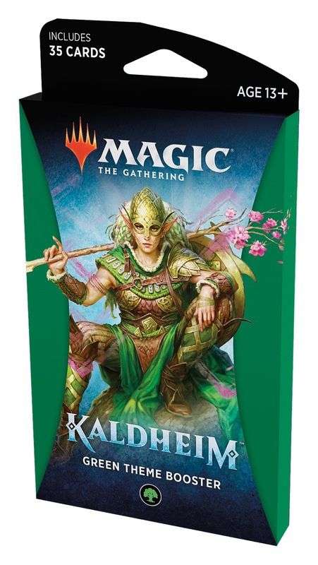Magic the Gathering - Kaldheim Green Theme Booster