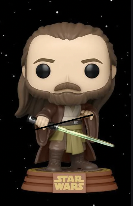 Star Wars: Across the Galaxy - Qui-Gon Jinn US Exclusive Pop! Vinyl Figure