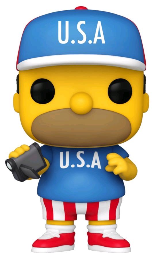 The Simpsons - Homer USA Pop! Vinyl Figure