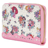 Disney Princesses - Floral Tattoo Zip Purse