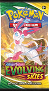 Pokemon TCG: Sword and Shield - Evolving Skies Booster (Single)