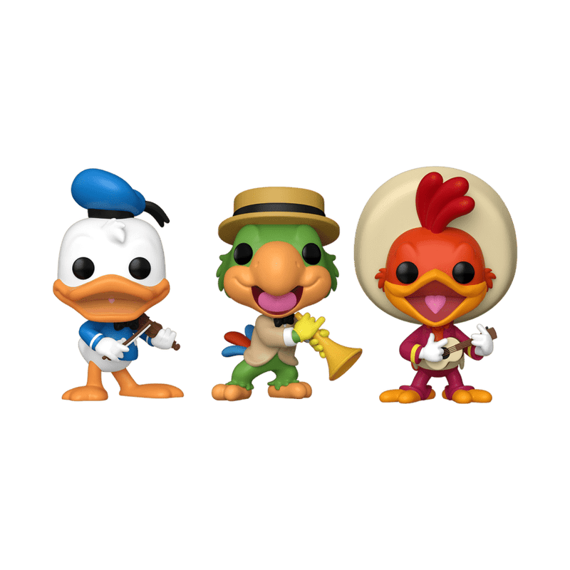 The Three Caballeros - The Three Caballeros Pop! Vinyl Figure 3 Pack