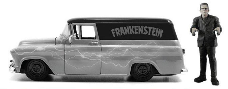 Universal Monsters - Chevy Suburban 1957 with Franksenstein 1:24 Scale Hollywood Ride