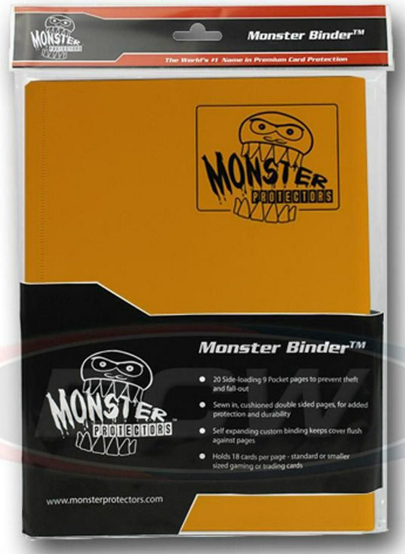 MONSTER 9-Pocket Folder Orange Matte