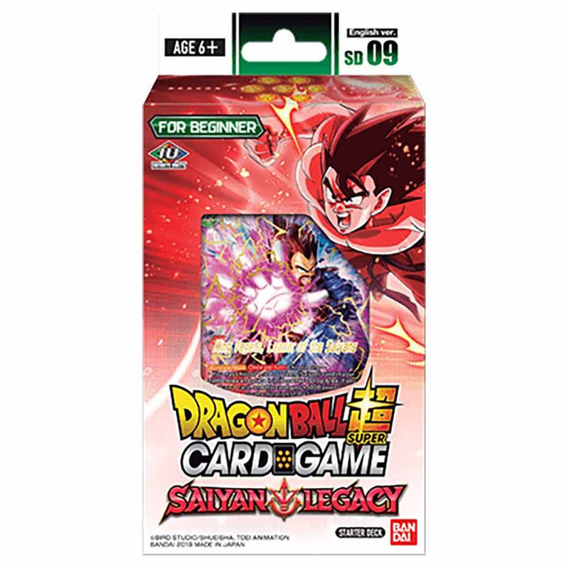 Dragon Ball Super Card Game Series 7 Starter DISPLAY 09 Assault Of The Saiyans Saiyan Legacy