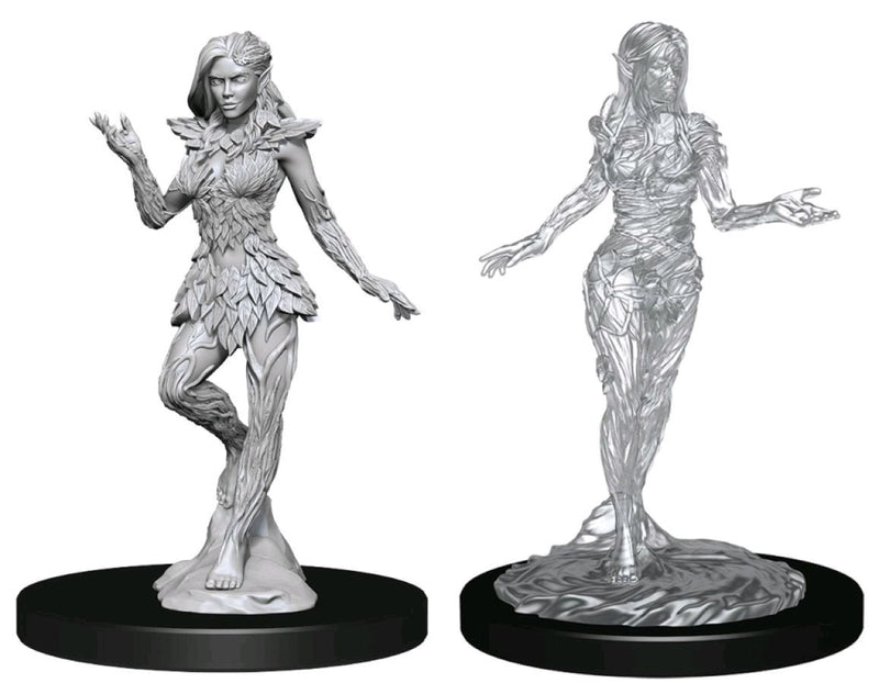 Pathfinder - Deep Cuts Unpainted Miniatures: Nymph & Dryad