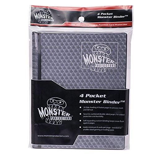Monster 4-Pocket Folder: Black Holo