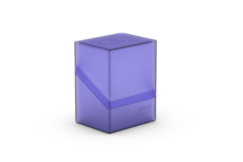 Ultimate Guard Boulder Deck Case 80+ Standard Size Amethyst Deck Box