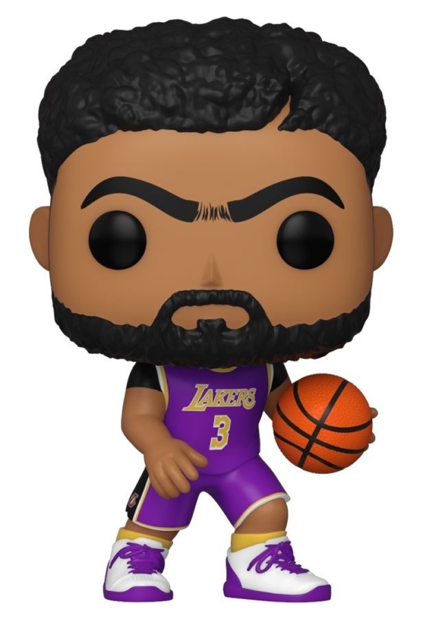 NBA: Lakers - Anthony Davis Purple Jersey Pop! Vinyl Figure