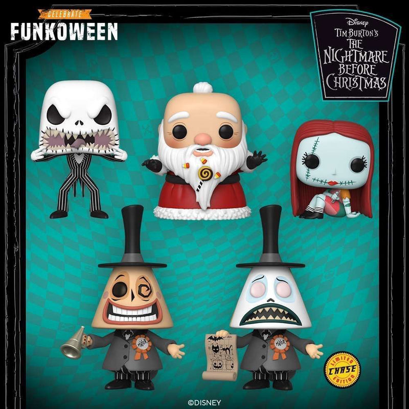 The Nightmare Before Christmas - Funkoween 2020 4 Pack Pop! Bundle (Chance Of Chase)