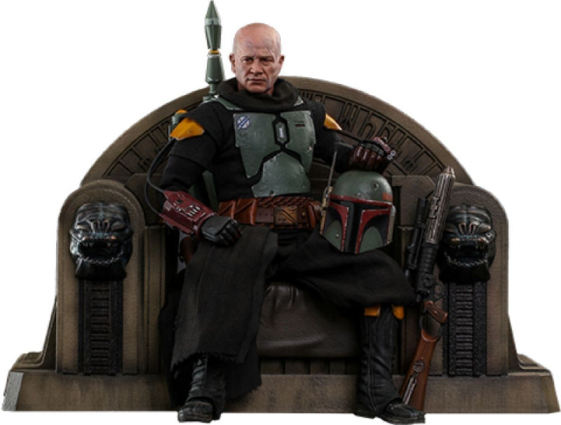 Star Wars: The Mandalorian - Boba Fett on Throne 1:6 Scale 12in Action Figure