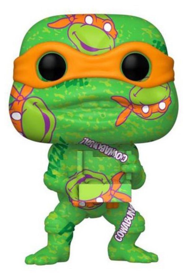 Teenage Mutant Ninja Turtles - Michelangelo (Artist Series) US Exclusive Pop! Vinyl with Protector