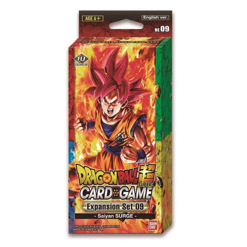 Dragon Ball Super Card Game Expansion Set #9 Saiyans Surge DISPLAY