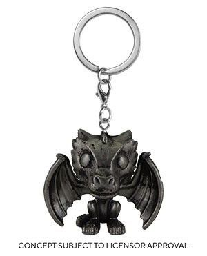 Game of Thrones - Drogon (Iron) Pop! Keychain
