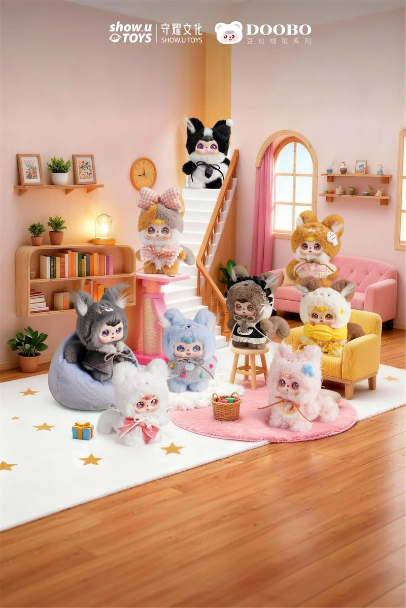 Doubao: Fluffy Cat Cafe Series Blind Box (Single)