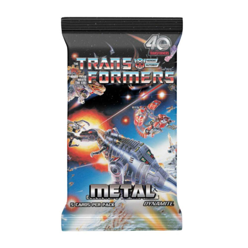 Transformers 40th Anniversary Metal Trading Cards Collector Booster (Single)