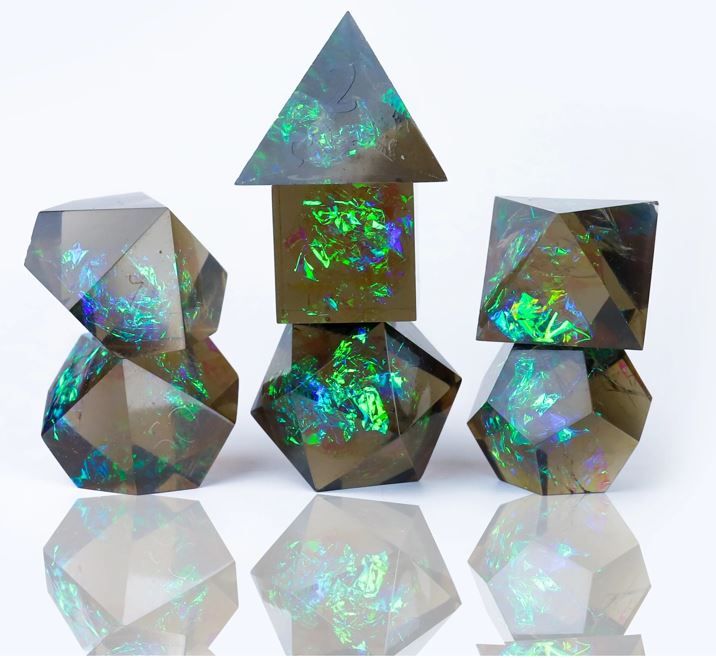 Sirius Dice Set - Black Cloak & Dagger