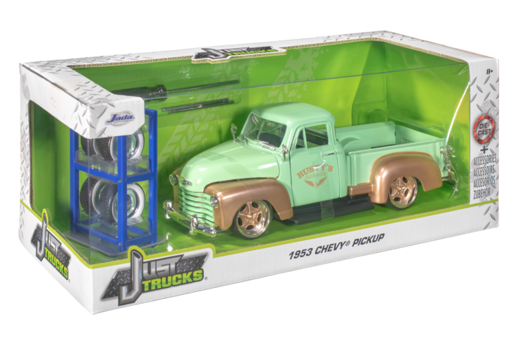 Just Trucks - Chevy Pick Up 1953 Green 1:24 Scale Diecast Vehicle