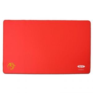 BCW Playmat Stitched Edging Red