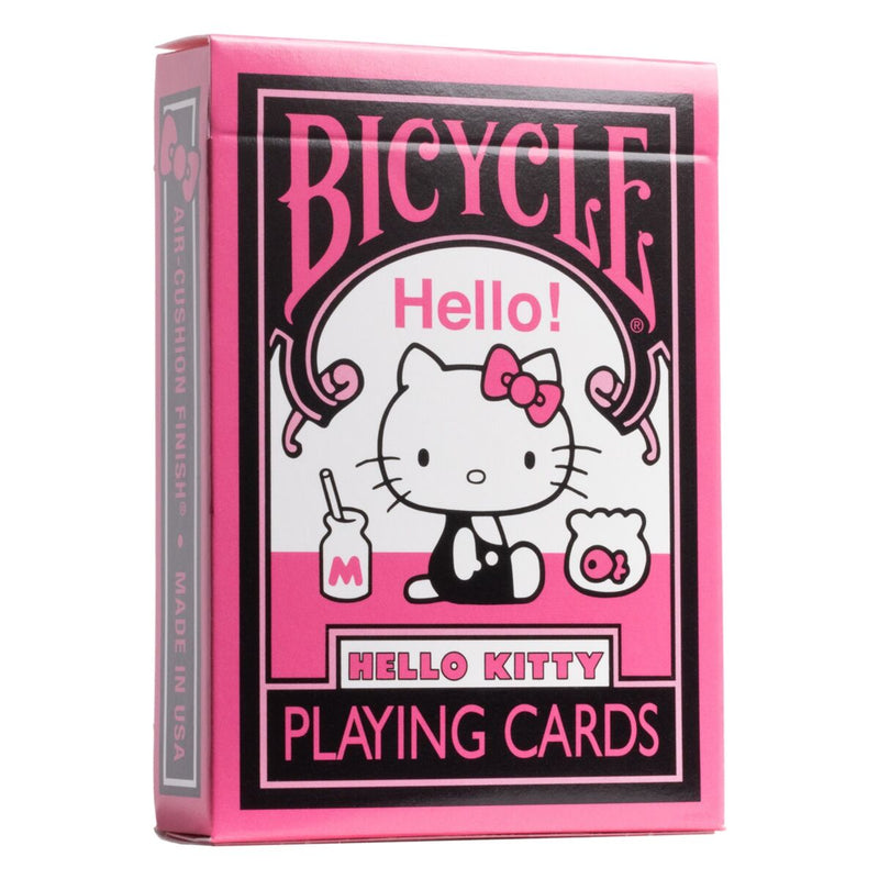 Bicycle: Hello Kitty - Black & Pink Playing Cards