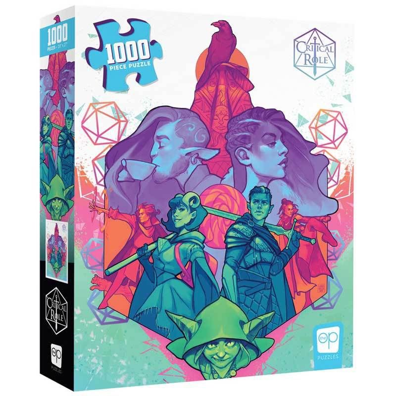 Critical Role - Mighty Nein Puzzle 1000pc Puzzle