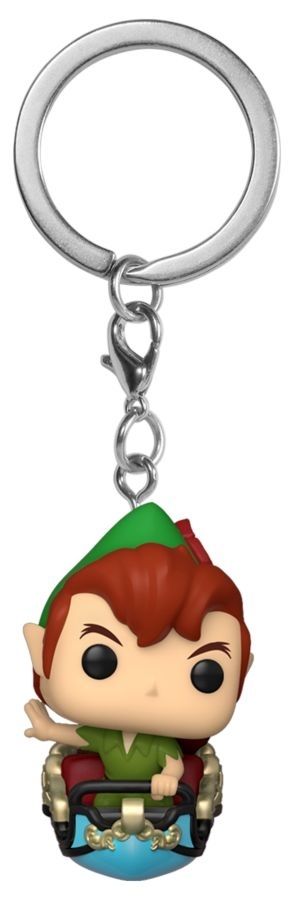 Disney World - Peter Pan on Pans Flight Attraction 50th Anniversary Pocket Pop! Keychain