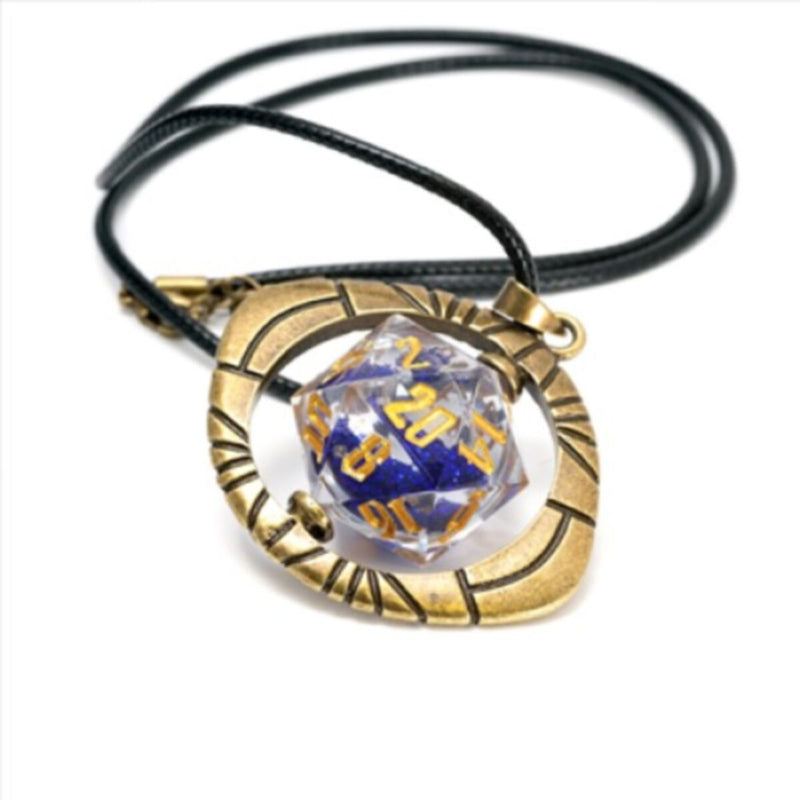 Sirius Dice – D20 – Eye of Ra Necklace