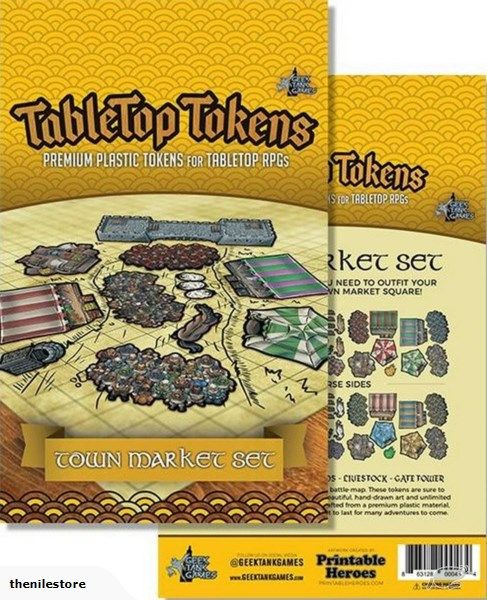 Tabletop Tokens - Town Market Set