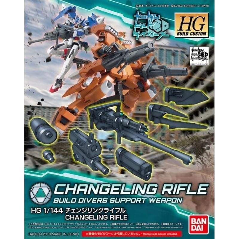 1/144 HG Changeling Rifle Model Kit