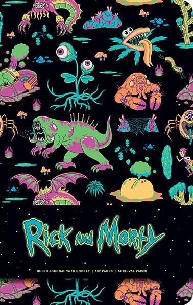 Rick and Morty - Hardcover Ruled Journal